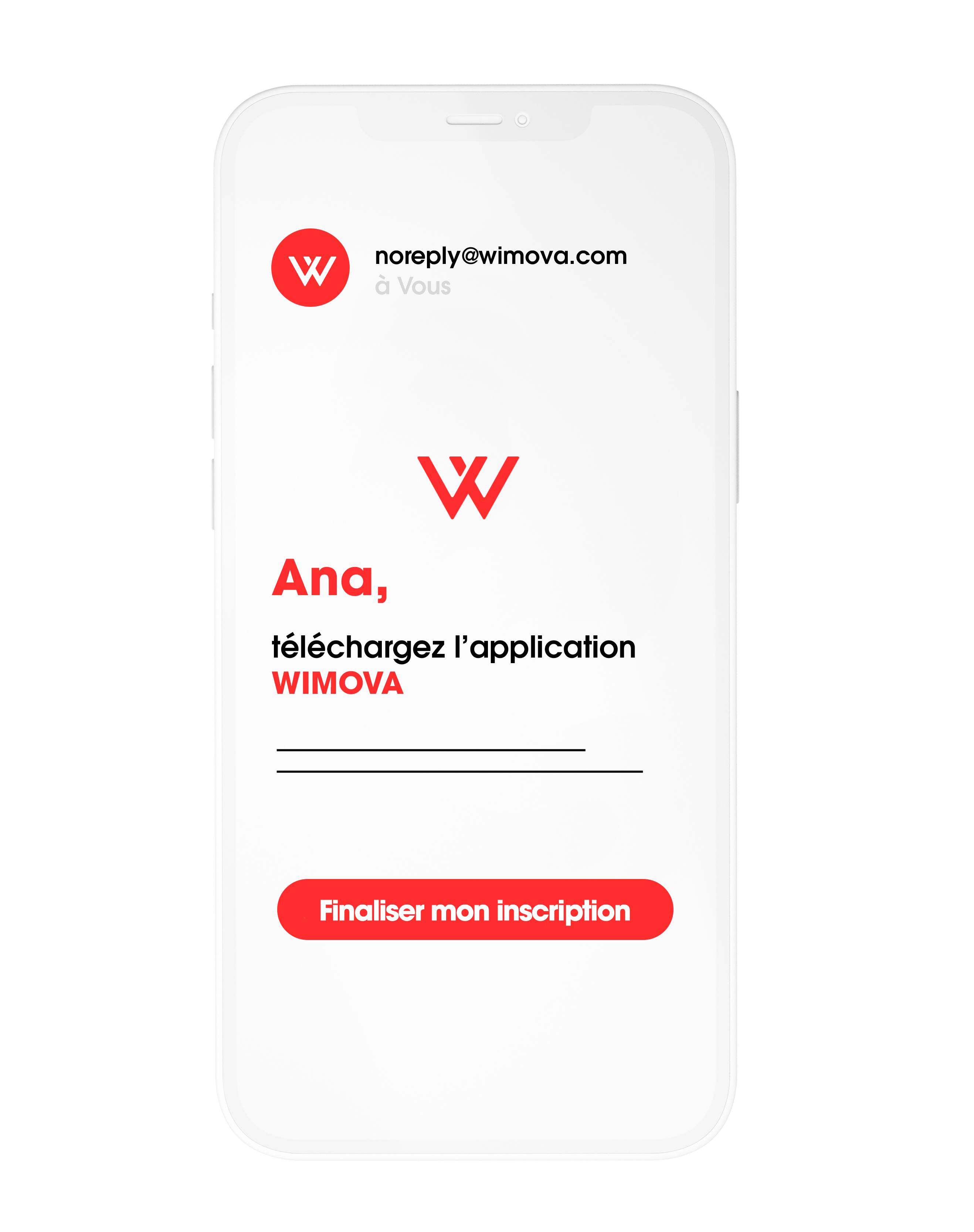finaliser inscription wimova