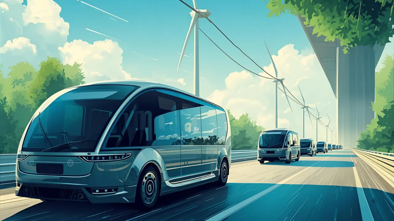 Illustration de l’intelligence artificielle appliquée à la décarbonation des transports - Wimova