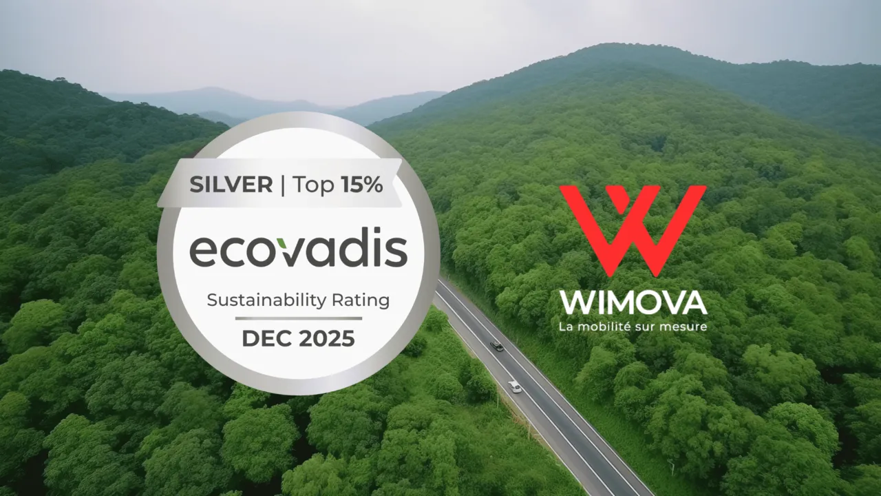 WIMOVA - Certifiée EcoVadis Silver 2025